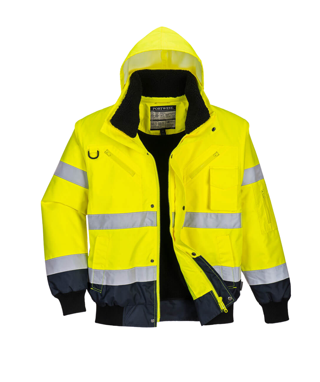CAZADORA 3 EN 1 ALTA VISIBILIDAD PORTWEST C465 - Imagen 6