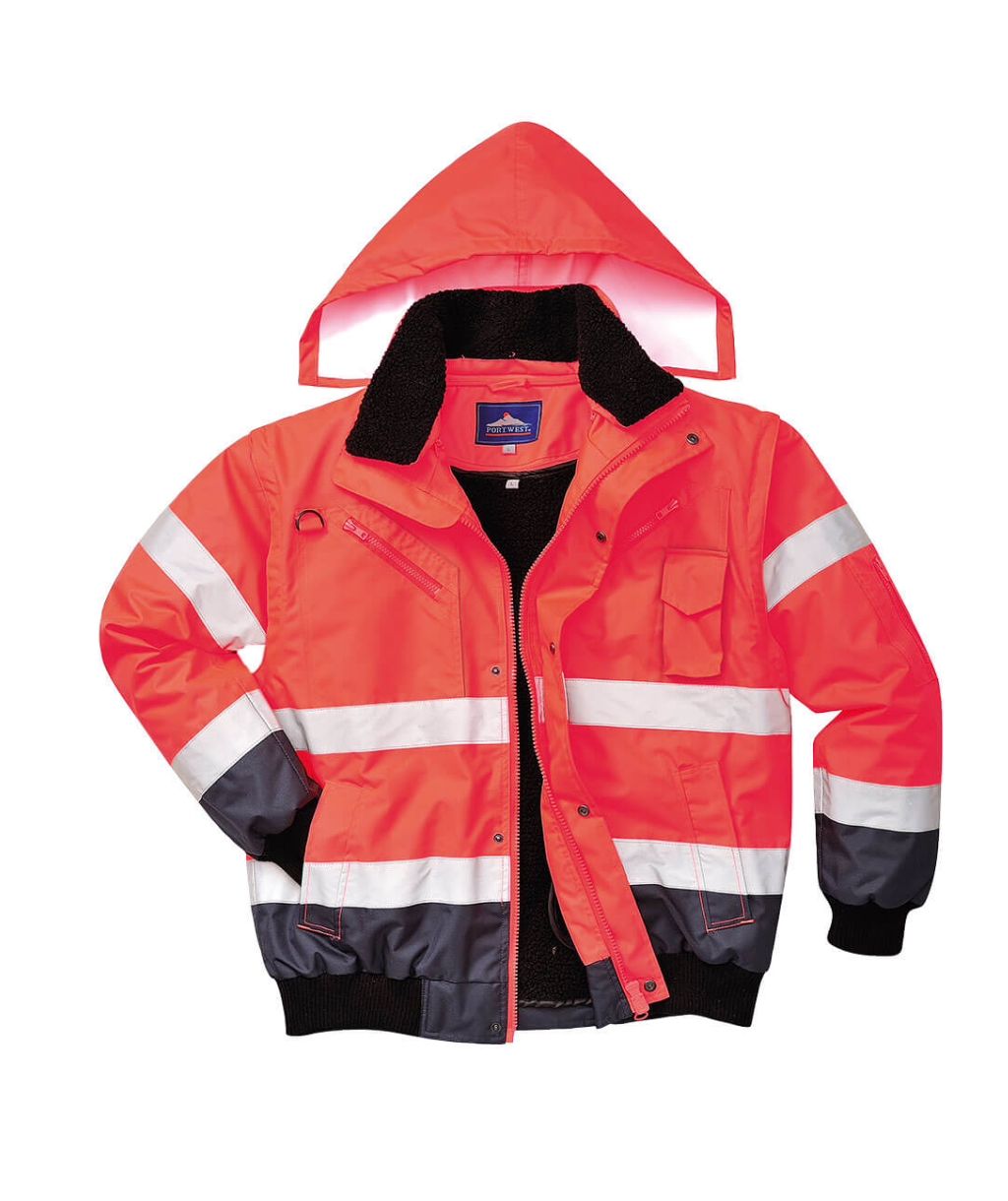 CAZADORA 3 EN 1 ALTA VISIBILIDAD PORTWEST C465 - Imagen 3