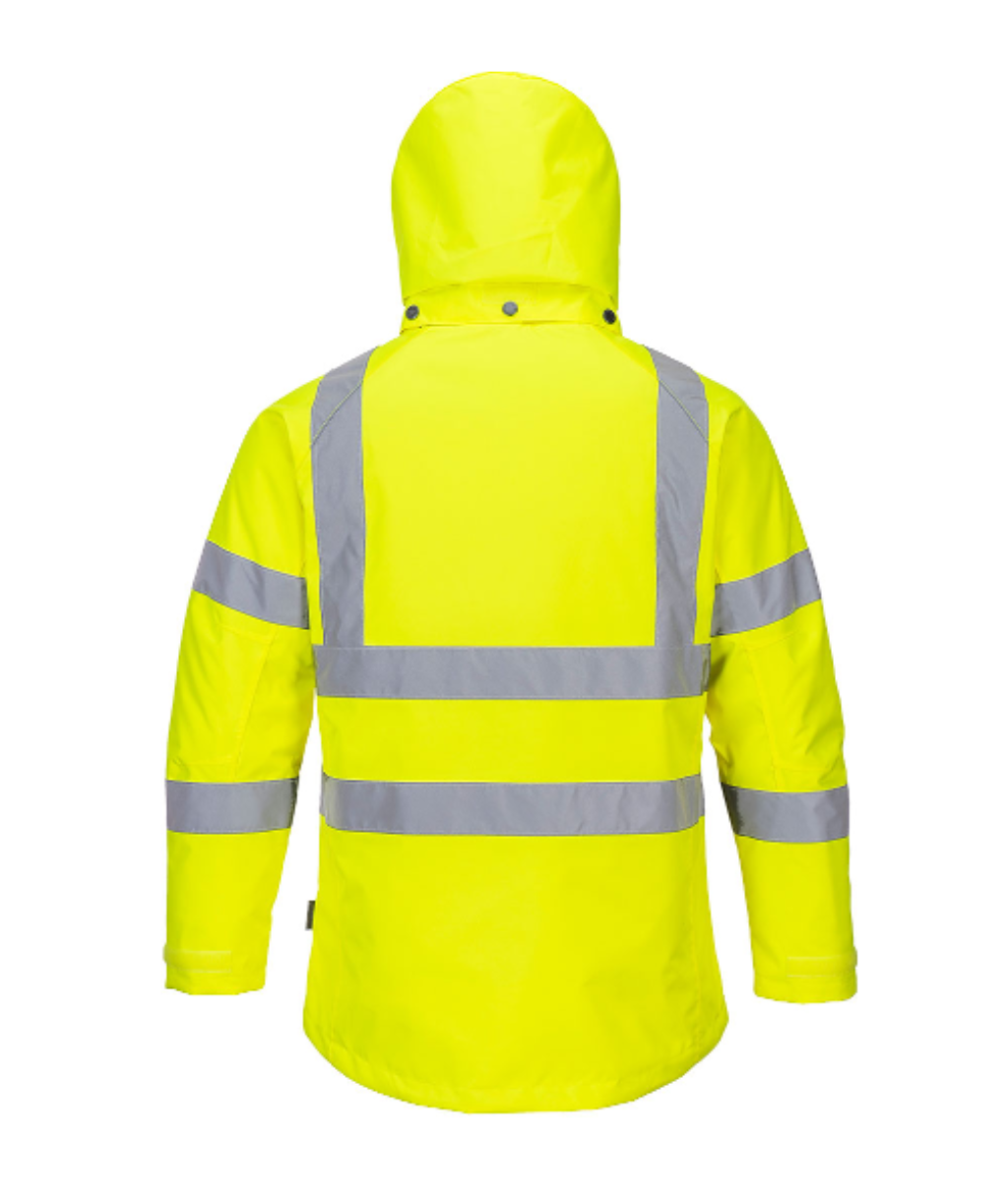 CHAQUETA DE MUJER AMARILLO ALTA VISIBILIDAD PORTWEST LW74 - Imagen 2